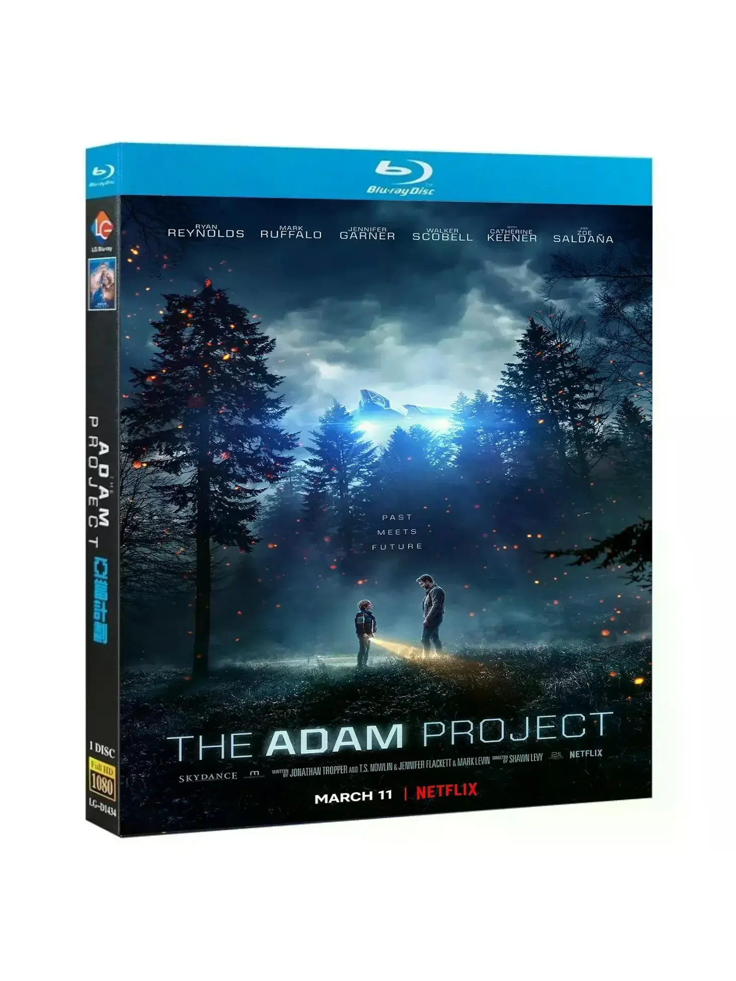 The Adam Project (2022) 1-Dyskowy Nowy, Zapieczętowany Zestaw Blu-ray High Definition BD — zdjęcie produktu 3
