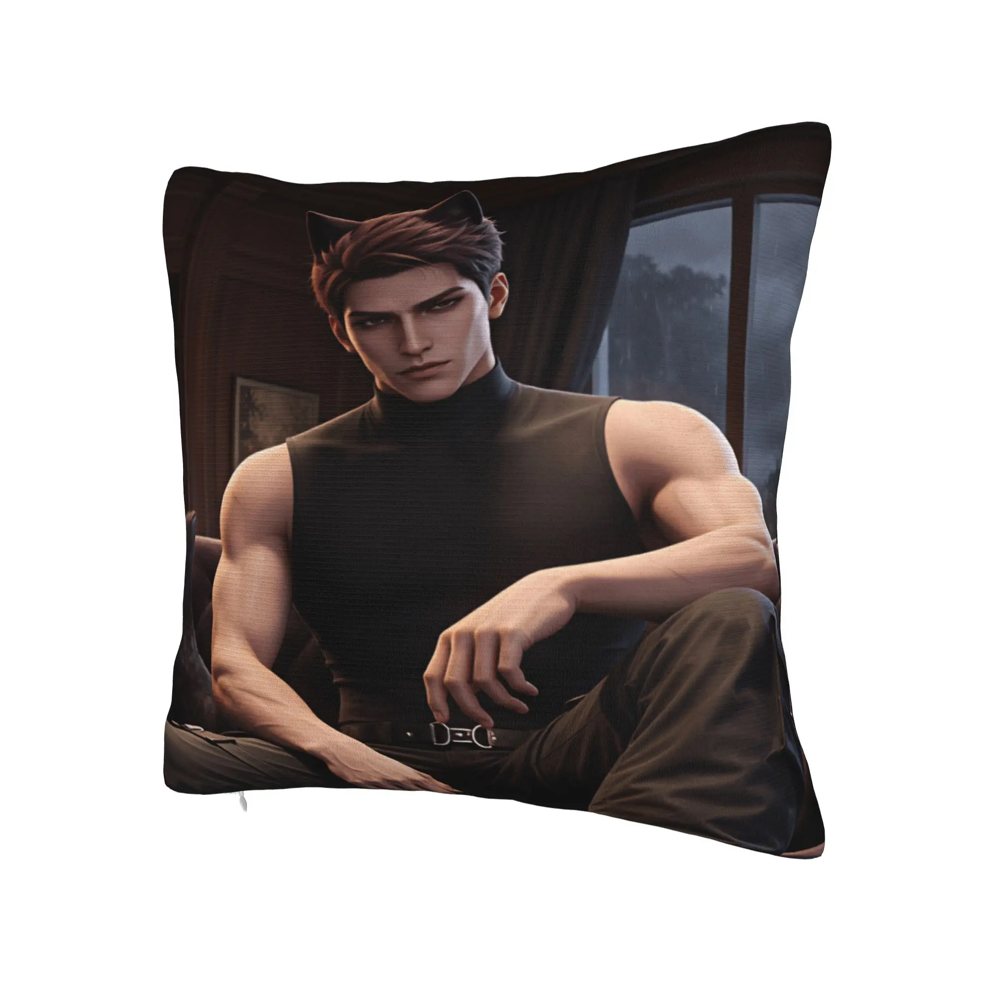 V-Valko L-Love and Deepspace Pillowcases  Fashion Pillow Case For Sofa Couch Bed Living Room Design Pillow Cover