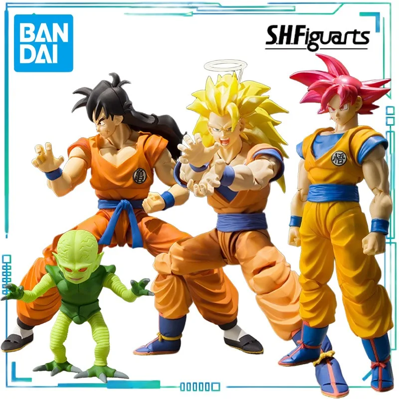 

BANDAI Genuine S. H. Figuarts Series Movable Toys Dragon Ball Series Yamu Tea, Super Saiyan God Sun Wukong Finished Toys Model