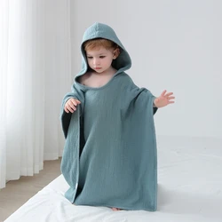 Baby Bath Towel Newborn Cape Towels Cotton Hooded Beach Towel Soft Poncho Kids Bathing Stuff Infant Washcloth Dropshipping