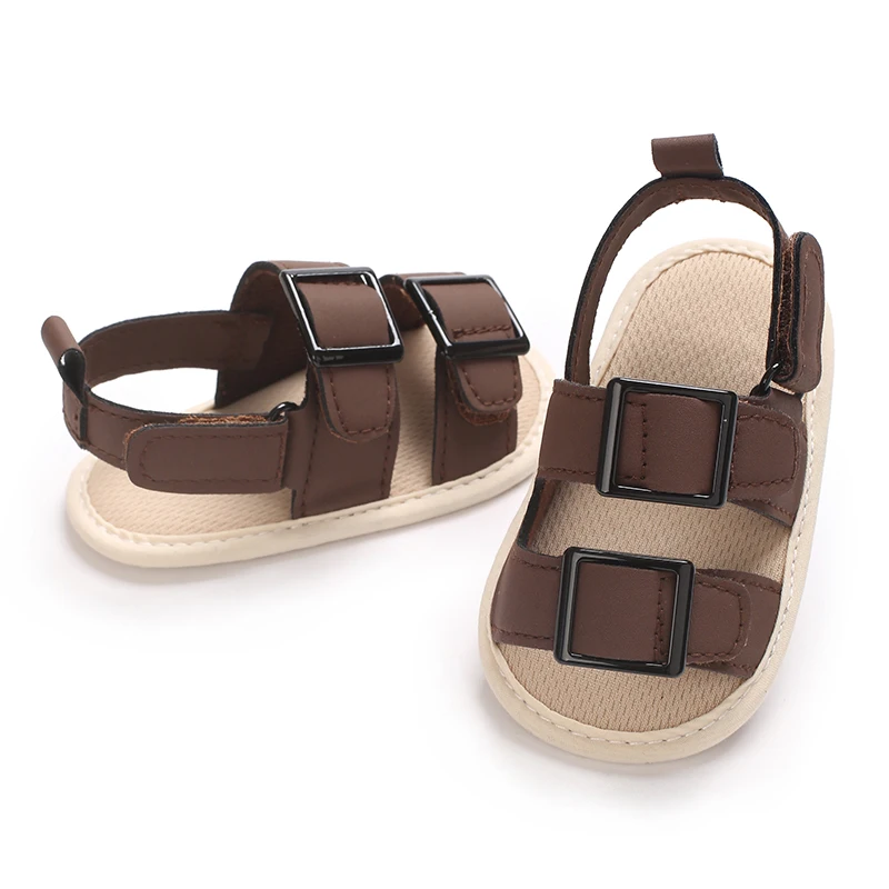 Baby Shoes Summer Collection For Boys Aged 0-1 Including Ankle Sandals and Baby Walking Shoes