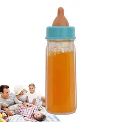 Mini Magic Baby Reborn Dolls Feeding Bottle Toy Milk Bottle Liquid Disappearing Milk Accessories Child Gift Pretend Play Supply