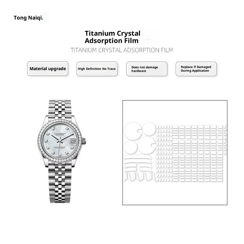 Watch Film for Datejust 278384 Full Set Anti-oil Anti-abrasion Waterproof Durable Protective Film