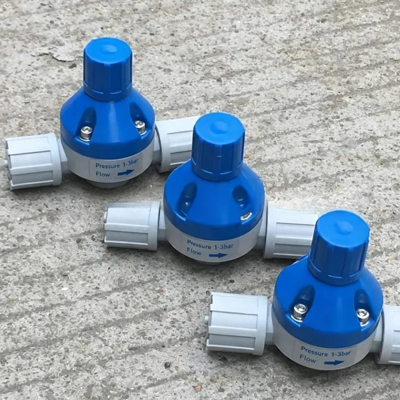 Special back pressure valve for hose joint, safety valve, pressure relief valve UPVC material dosing device for metering pump