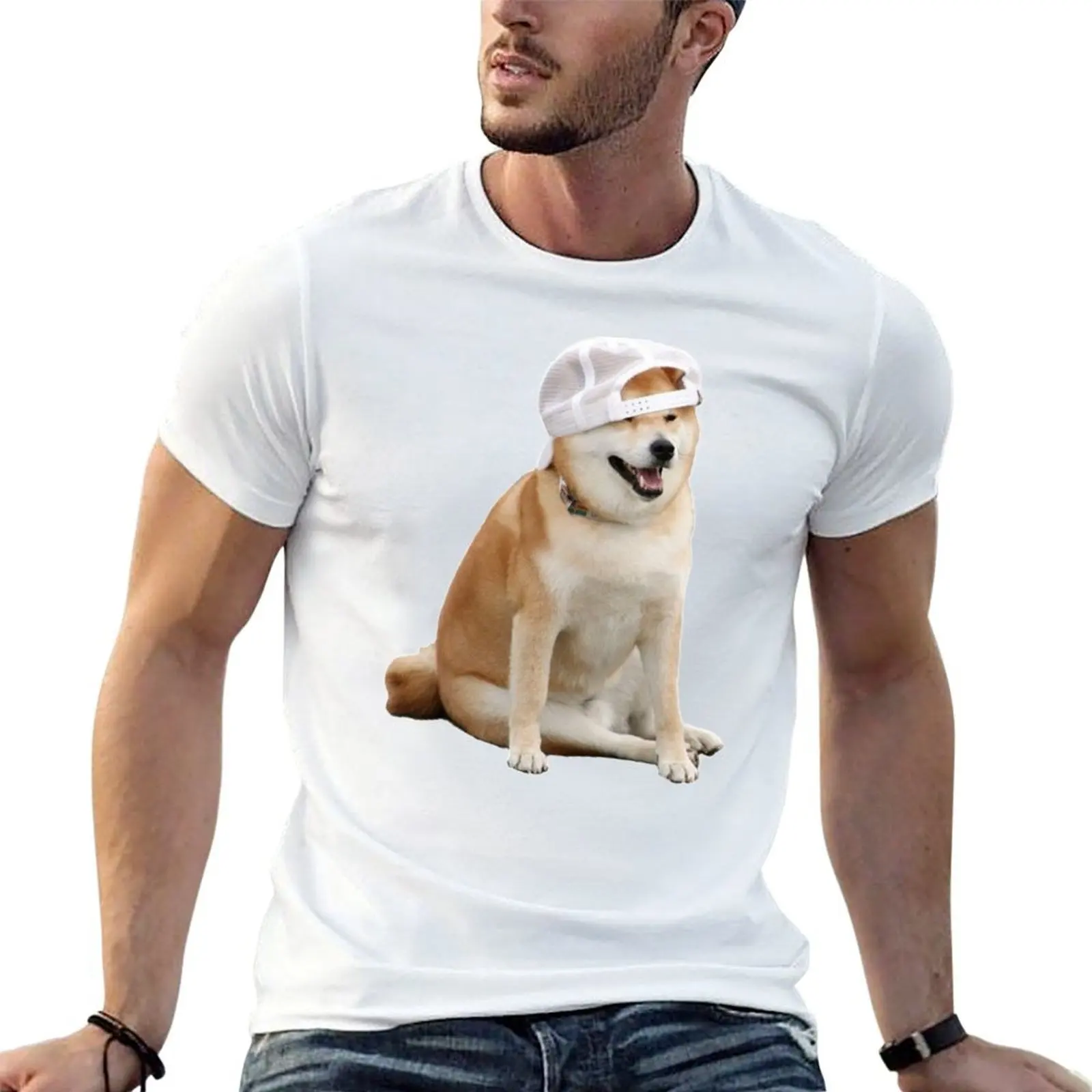 

shirt anime tshirt T-Shirt Dog casual for shirts t man Cool anime t man