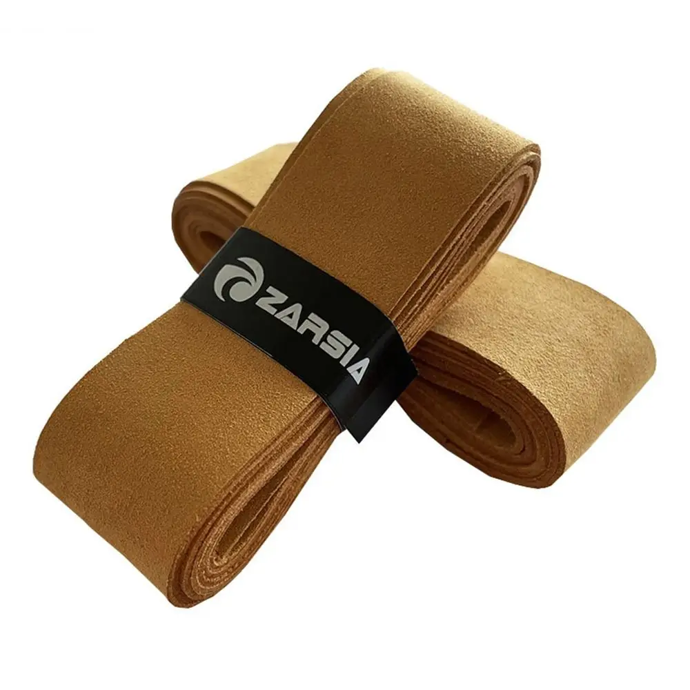 

Durable Dull Polish Shock-proof Imitation Cowhide Racquet Handle Grip Tennis Racket Inner Overgrip Badminton Squash