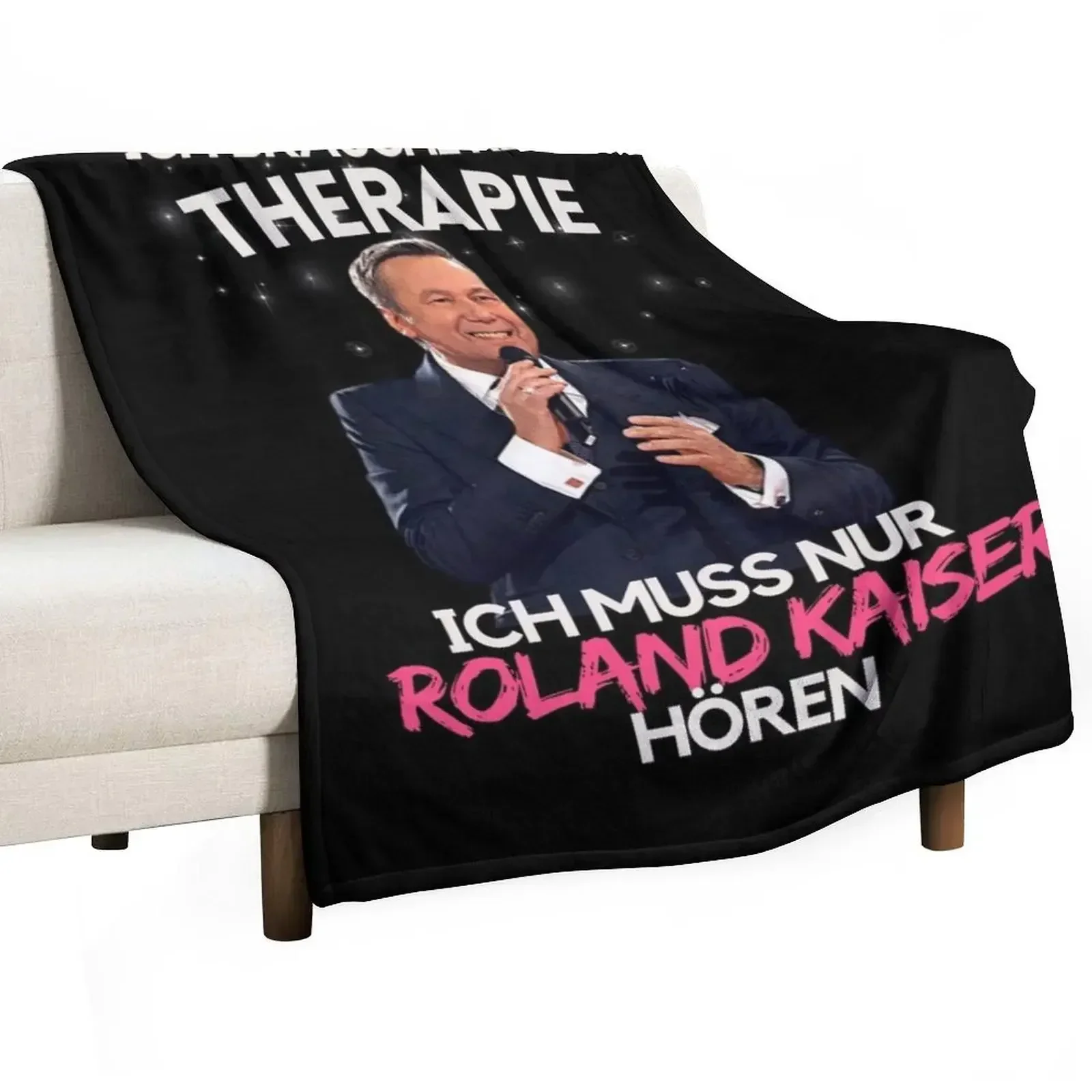 

Roland Kaiser-roland kaiser festival- roland kaiser merch Throw Blanket Designers Thin Blankets