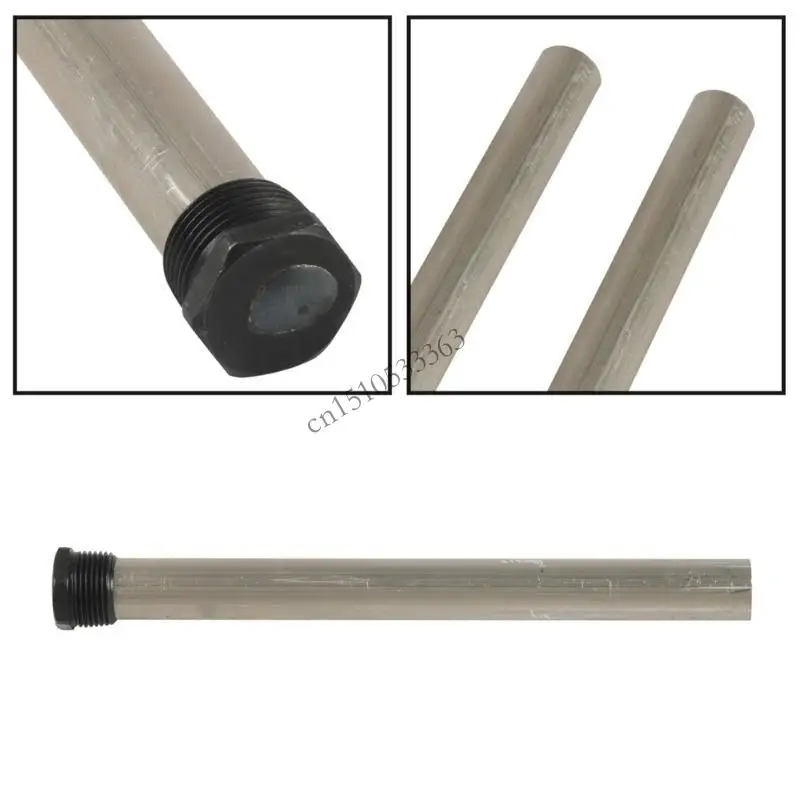 

090E Campers Water Heater Anode Rod 9.25" Length 3/4" Thread Magnesiums Rod Replacement Water Heater Anode Rod