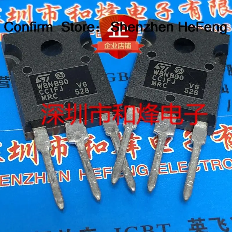 5PCS-10PCS STW8NB90 W8NB90 TO-247 900V 8A    NEW AND ORIGINAL Fast Shipping Quality