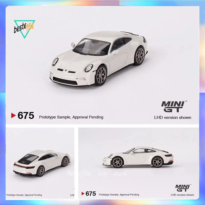 Mini Gt Car Model 1/64 Porsche 911 (992) Gt3 Touring Crayon Car Model Simulation Room Display Car Model Boy Collection Toys Gift