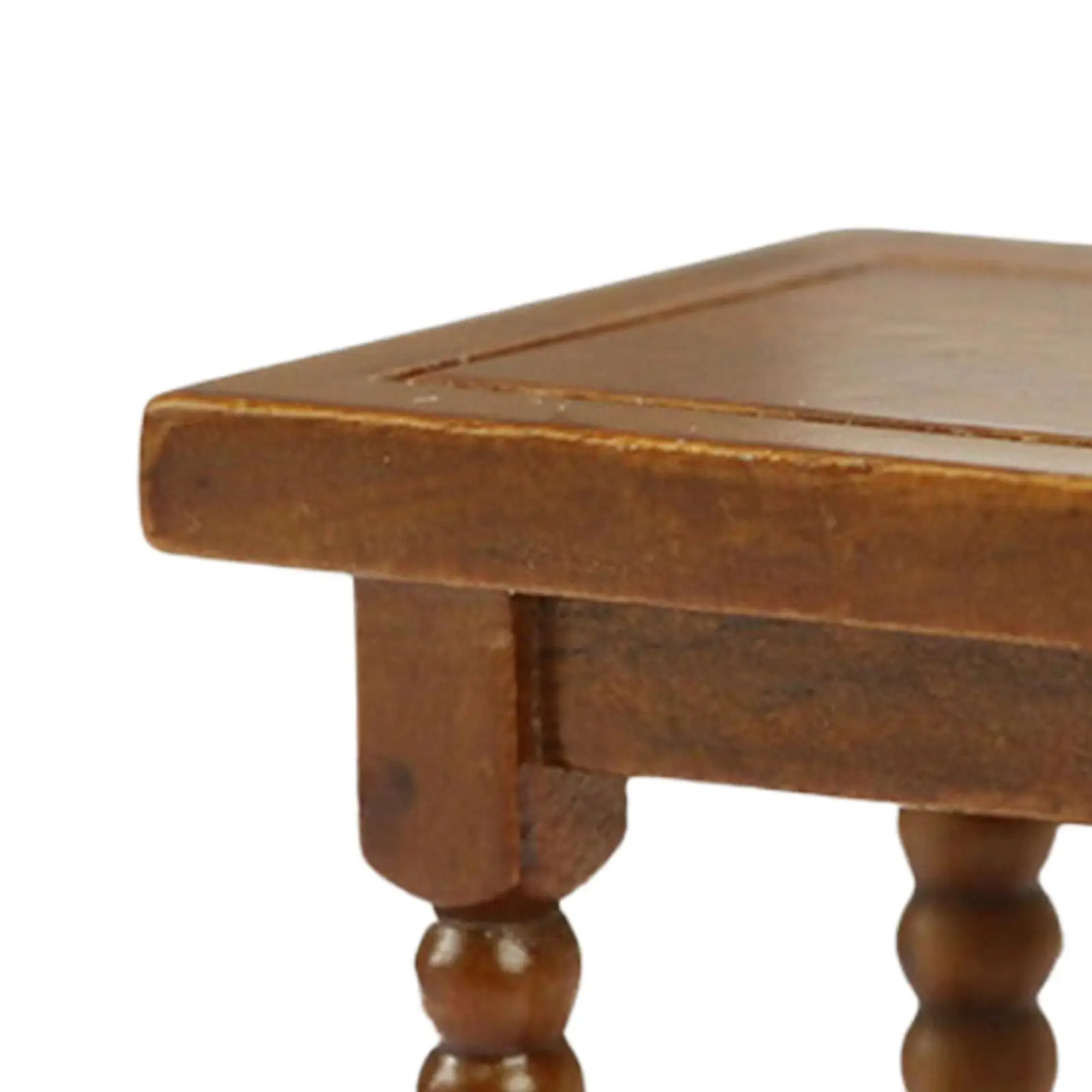 

Miniature Teatable,Doll House Furniture Coffee Table,Home Scenery Living Room