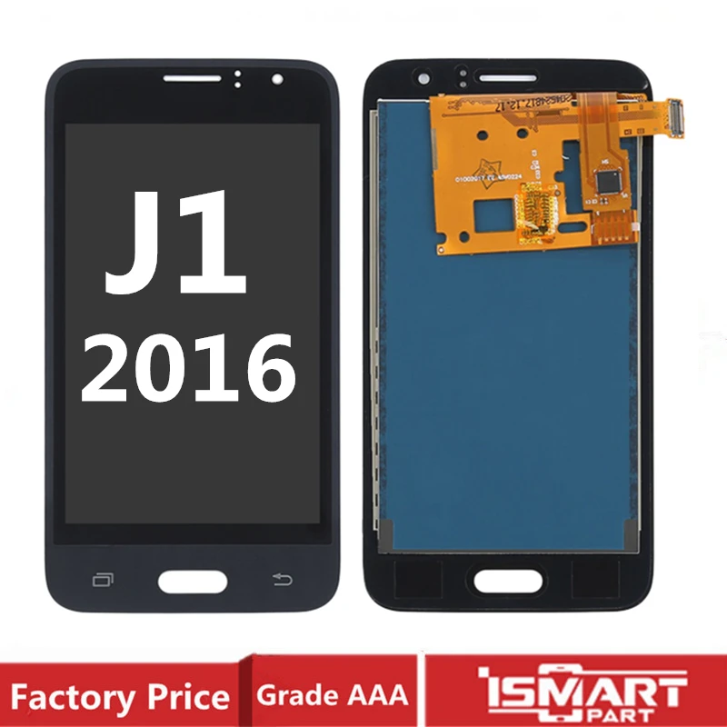 AMOLED LCD For Samsung Galaxy J1 2016 J120 Display Touch Screen Assembly Replacement J120F