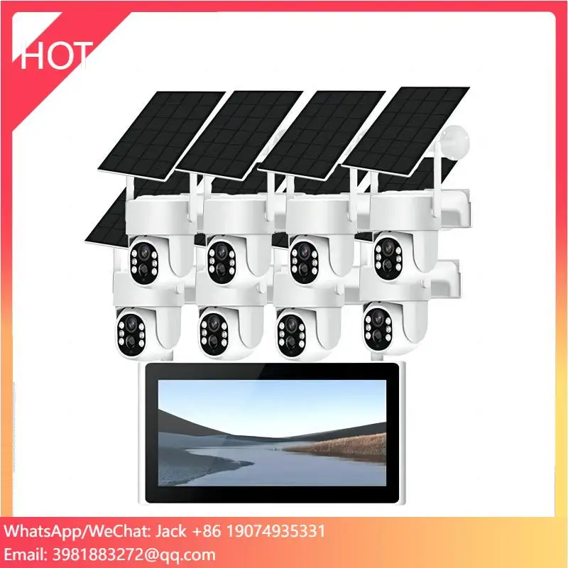 

Home Solar Related Products 8ch 4mp Wifi Nvr Kit Solar Camera Security System Outdoor Cctv With Solar