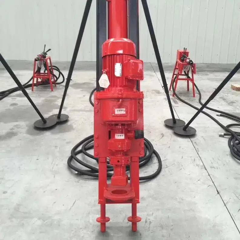 

Индивидуальная мини-буровая установка DTH, 40 м, легкая, с высоким крутящим моментом, для бурения горных пород, многоугловое бурение, хит продаж