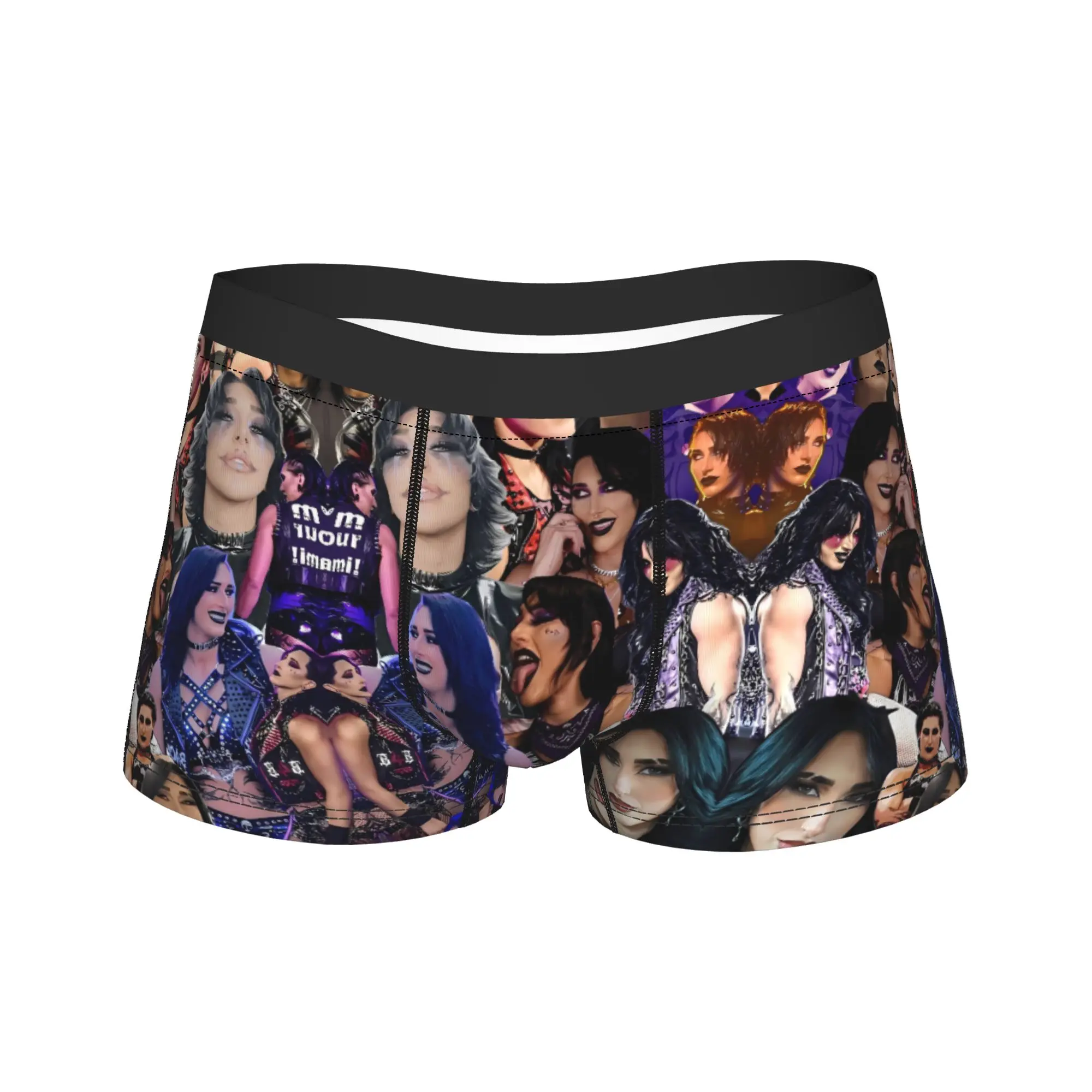 

Rhea Ripley Vintage Style (9)-bayingimg Underwear Men's Boxer Brief Breathable Boxer Shorts Trenky Customs Plus Size Panties