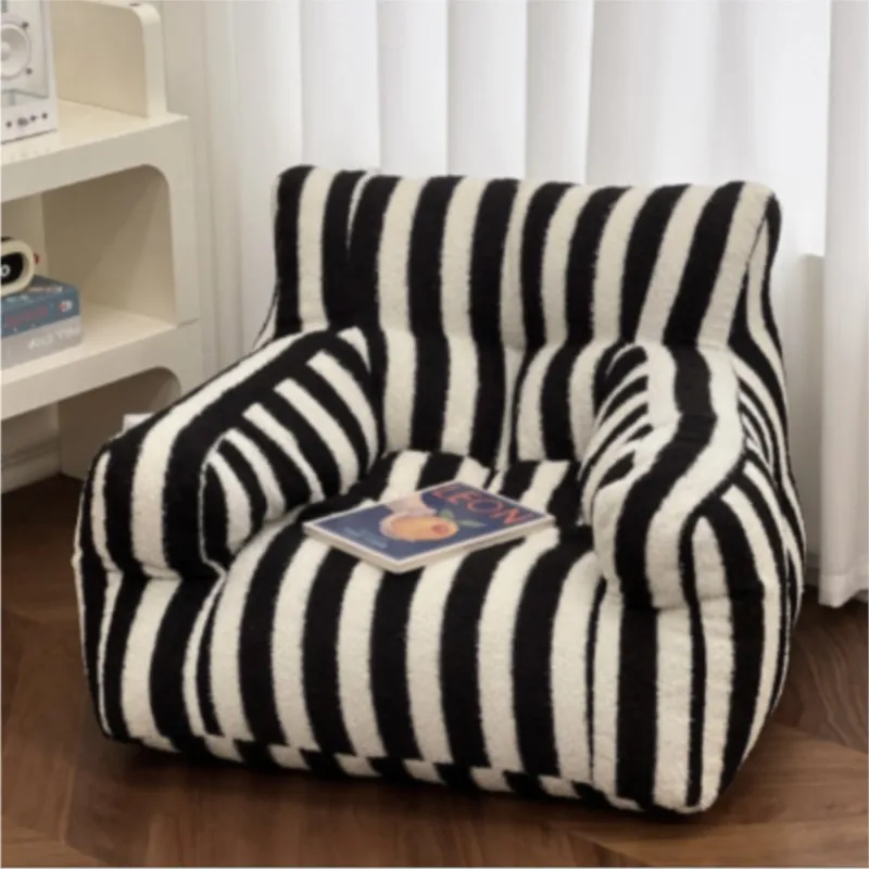 X&D Lamb Wool Casual Lightweight Children\'s Sofa Baby Reading Corner Internet Celebrity Lazy Sofa Chair Mini Cute Small Sofa Hot