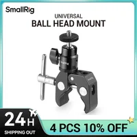SmallRig-superabrazadera para cámara DSLR, adaptador de zapata con montaje de cabeza de bola para Gopro/luz de cámara/accesorio de Monitor 1124