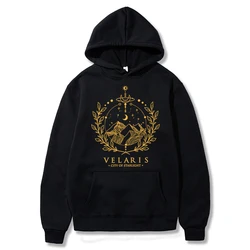 Sarah J Maas Velaris Hoodie Night Court Acotar Pulllover Throne of Glass SJM Book Lover Gift for The Rhysand Vintage Hoodies Top