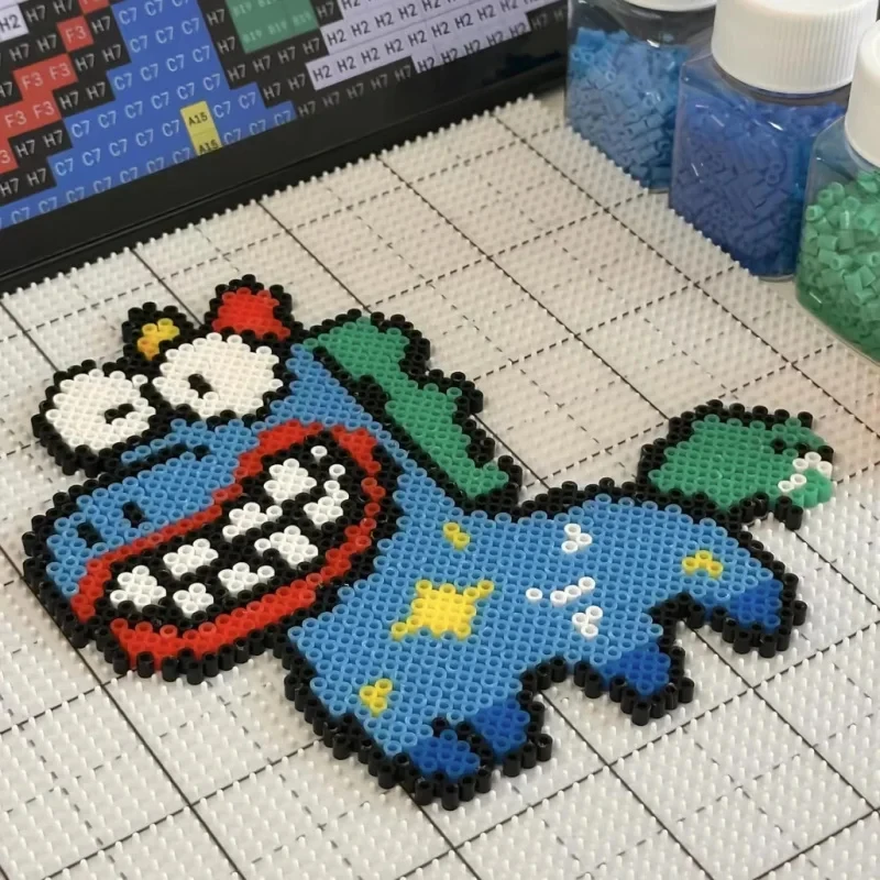 2000pcs 2.6mm Mini Fuse Beads Compatible with Hama Perler Beads, Preschool Craft Activities, Creative DIY Art Craft Melty Beads