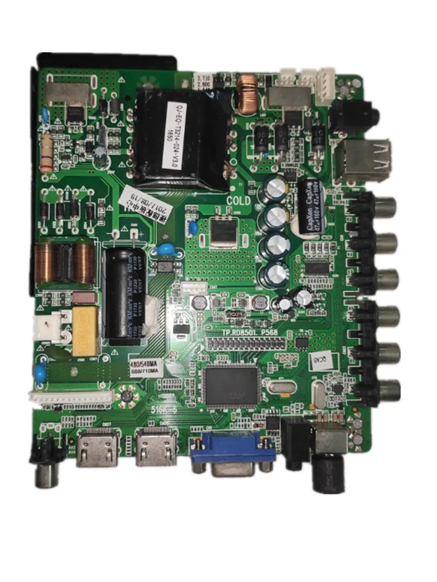 

Free shipping! TP.RD8501.P568 Three in one TV motherboard with remote control compatible with various LED screens