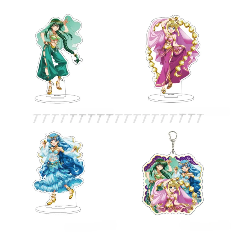 Anime Mermaid Melody Pichi Pichi Pitch acrilico Stand Figure Doll Game Ruchia Luchia Nanami portachiavi Cosplay giocattolo per regalo