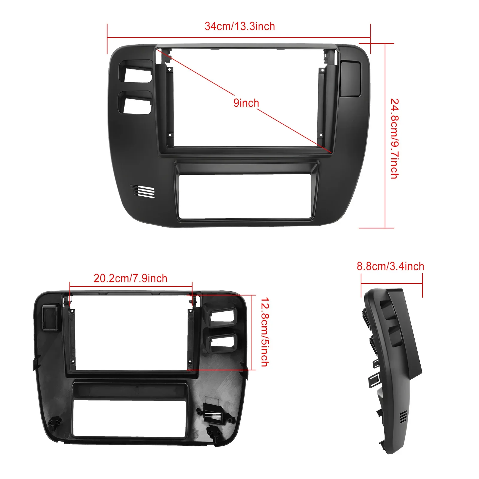 Android 14 Car Radio Multimedia Navigation For Nissan Patrol Y61 1997-2005  Head Unit Screen WIFI Wireless Carplay Stereo