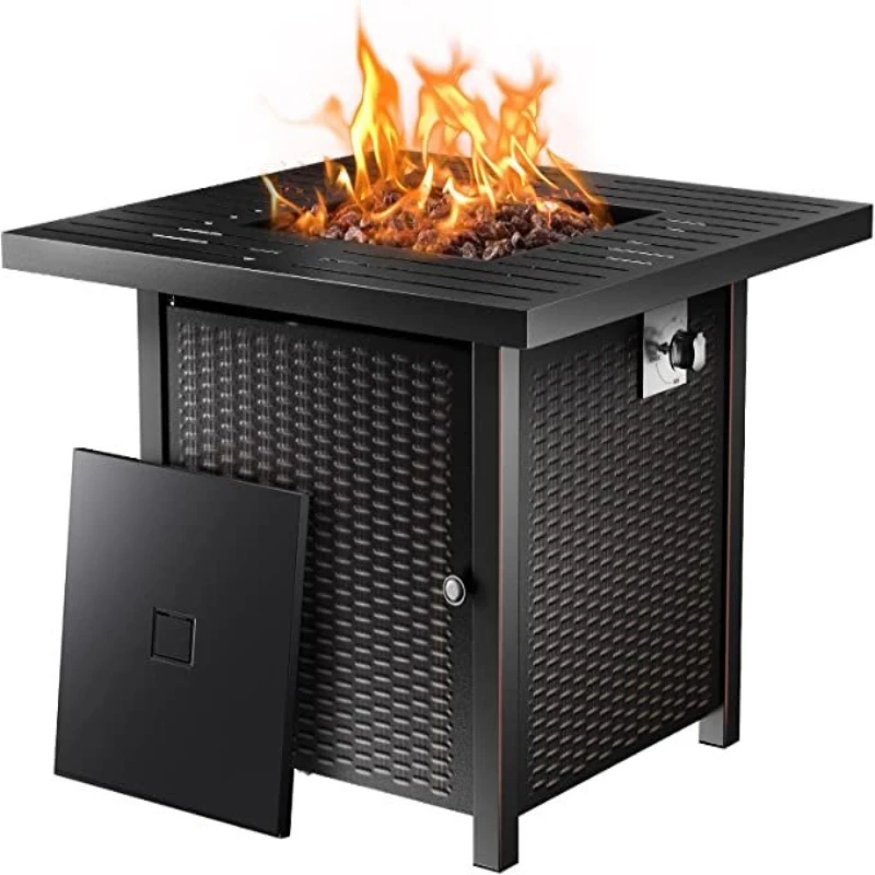 Gas brazier square basic roasting stove courtyard outdoor