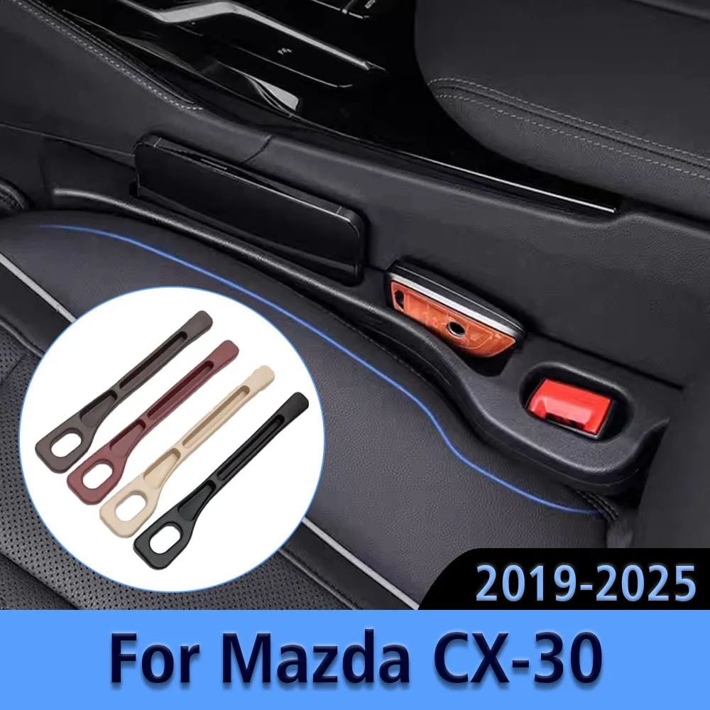 

2PCS Car Seat Gap Plug Strip Side Seam Gap Filler Organizer Interior Decoration For Mazda CX-30 CX30 DM 2019 2020 2021-2025