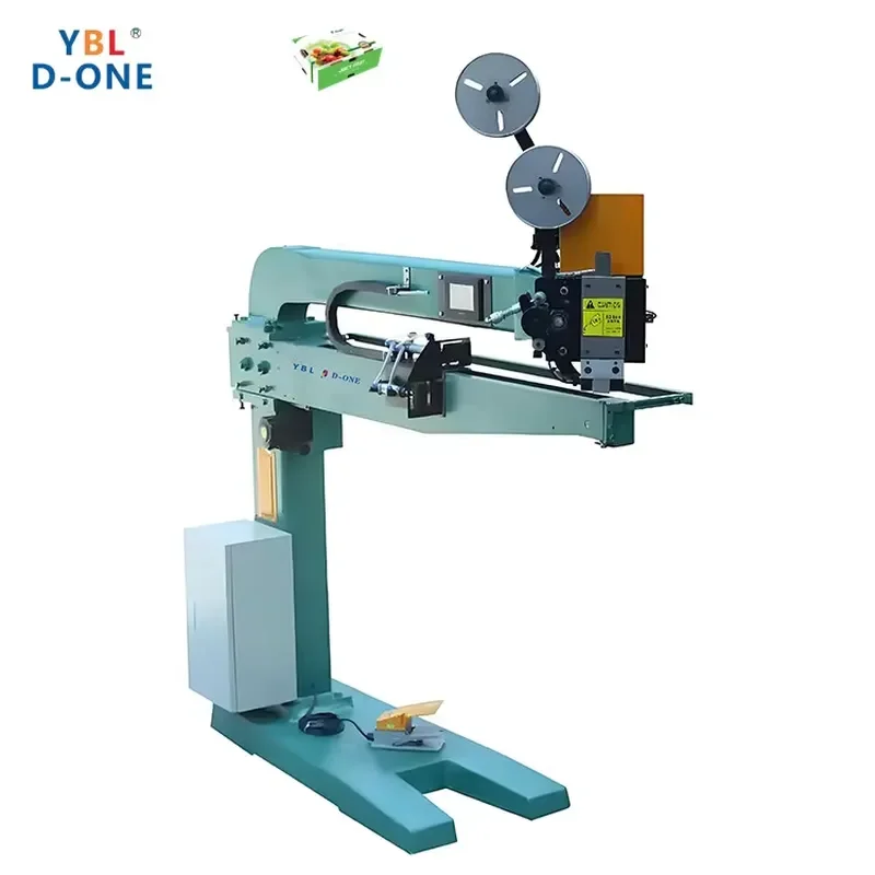 

High Speed Double Servo Motor Manual Stitching Machine for Stapler