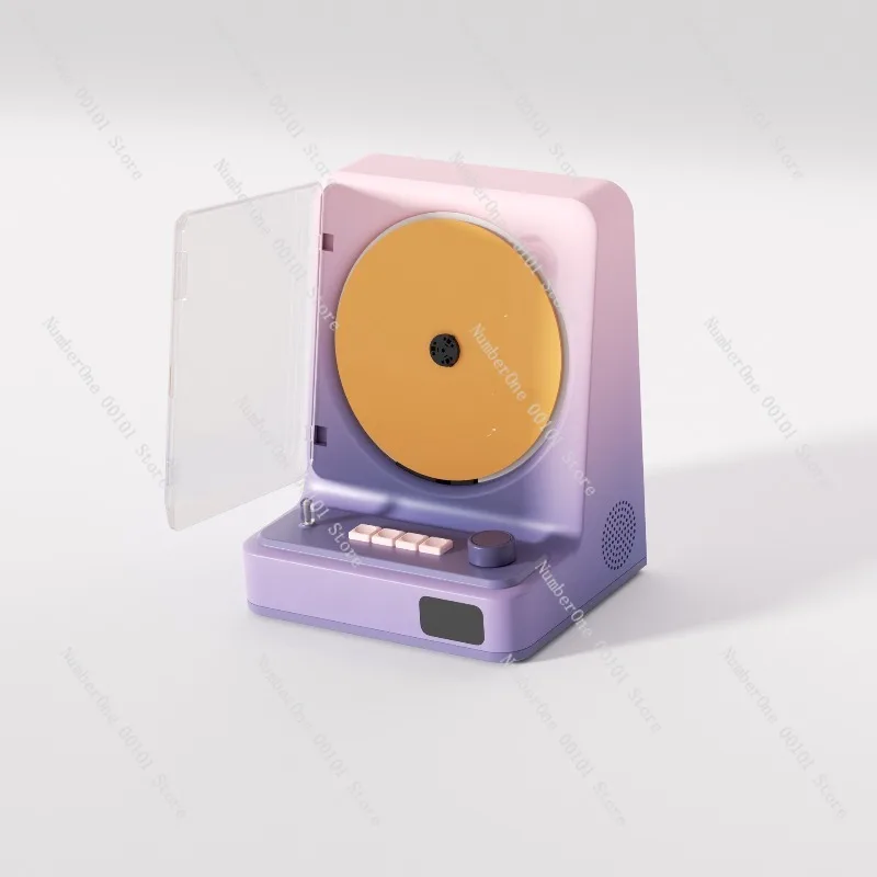 Dual Bluetooth 3D Audio Player Speaker Integrated CD Album Machine Stereo Sound System Wireless Music Playback Two WayCompatible