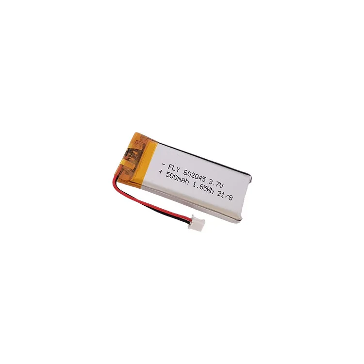 Lithium battery 602045-500mah 3.7V digital polymer battery led toy fire sound backup battery