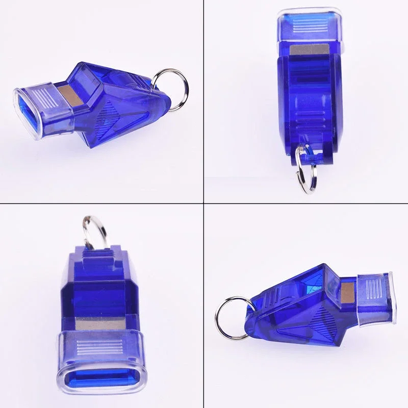 High Quality Sport Big Sound Whistle Seedless Plastic Whistle Professional Football Basketball Referee Whistle Sport Accessories