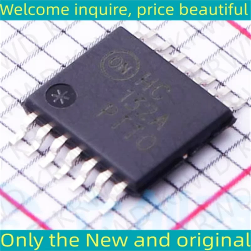 10PCS  HC132A New and Original   MM74HC132MTC MM74HC132MT SSOP14