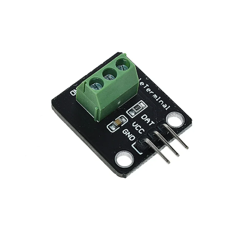 Kit modulo sensore di temperatura DS18B20, cavo digitale, sonda in acciaio inossidabile, terminale adattatore per Arduino, impermeabile, 100cm