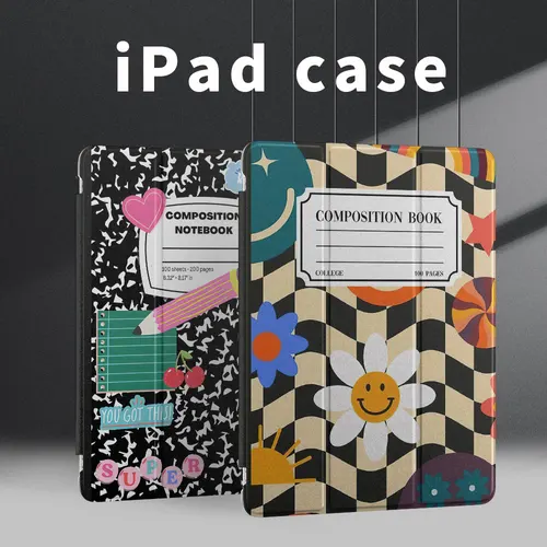 Funda para Ipad patrones coloridos Air5th 4th 6th 10,9 para Funda ipad 9th 10th 7th 8th Generación Mini 6 2024 10,2 9,7 8.3in 2018Cover