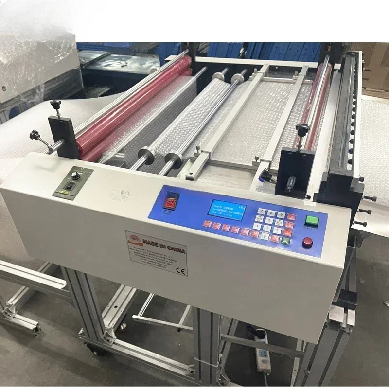 High speed end threaded garment knitting hat cutting machine eva non-woven paper cutter