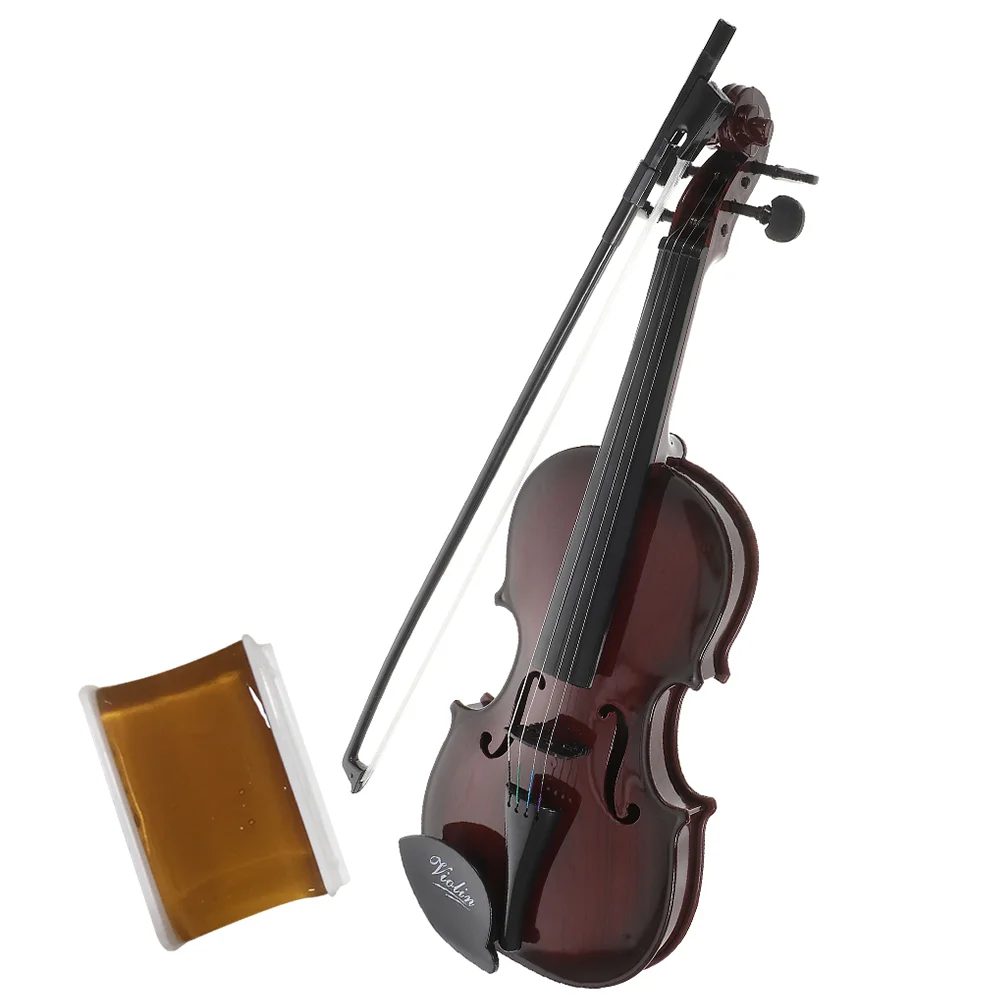 Kids Music Toy Small Instrument Adornment 6-string Stringed Plastic Violin Child