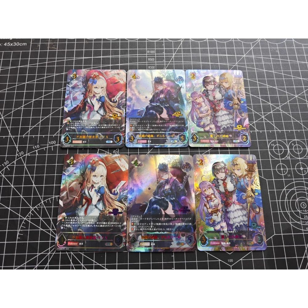 DIY Shadow Verse Champion Commemorative Card PR Shadowverse Evolve Collection Flash Card Anime Peripheral Game Holiday Gift