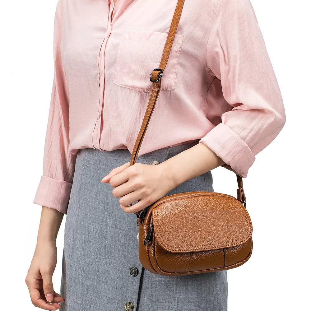 

Женская сумка из натуральной кожи, женская сумка-ракушка, женская сумка для мобильного телефона, женская сумка из воловьей кожи, мини-сумка через плечо, сумка через плечо