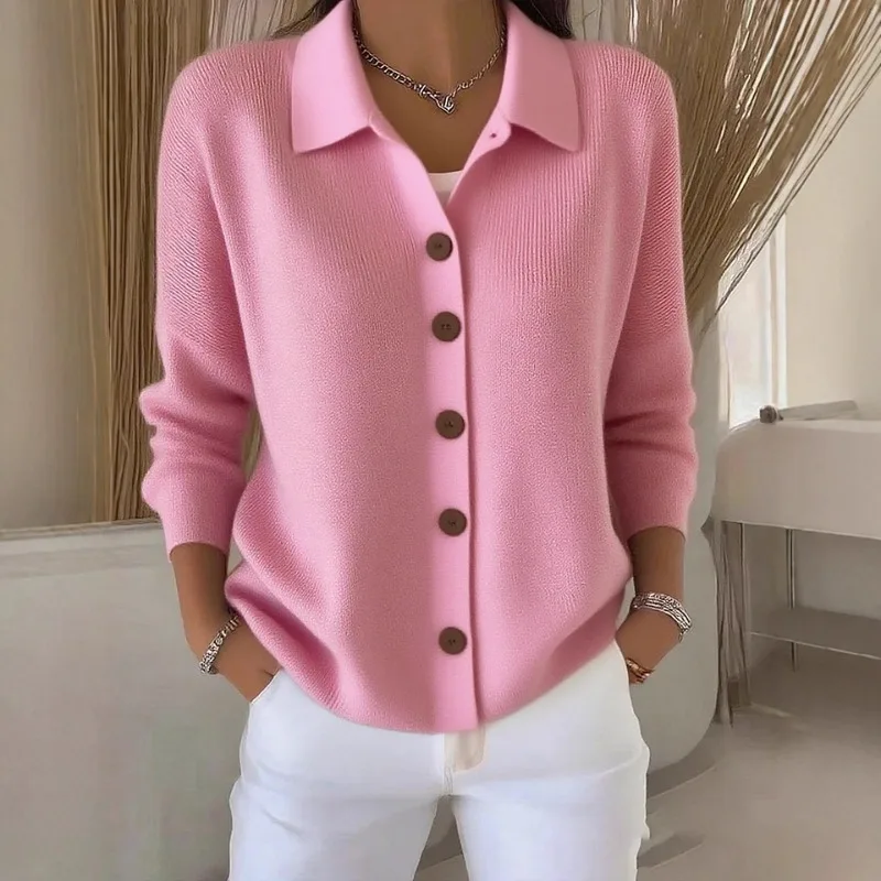 New Women's Knitted Cardigan Jacket Autumn Winter Warm Bottom Sweater Fashion Female Casual Sweater Jacket Single-breasted 5XL