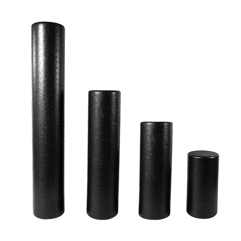 Direct Supply Balance Shaft Solid Foam Shaft 30/45/60/90cm Glossy Black Massage Shaft Epp Yoga Column Massageador