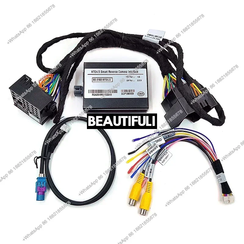Car Video Camera Interface Used For Brand NTG 4.5 With Intelligent Car Parking Assistance System