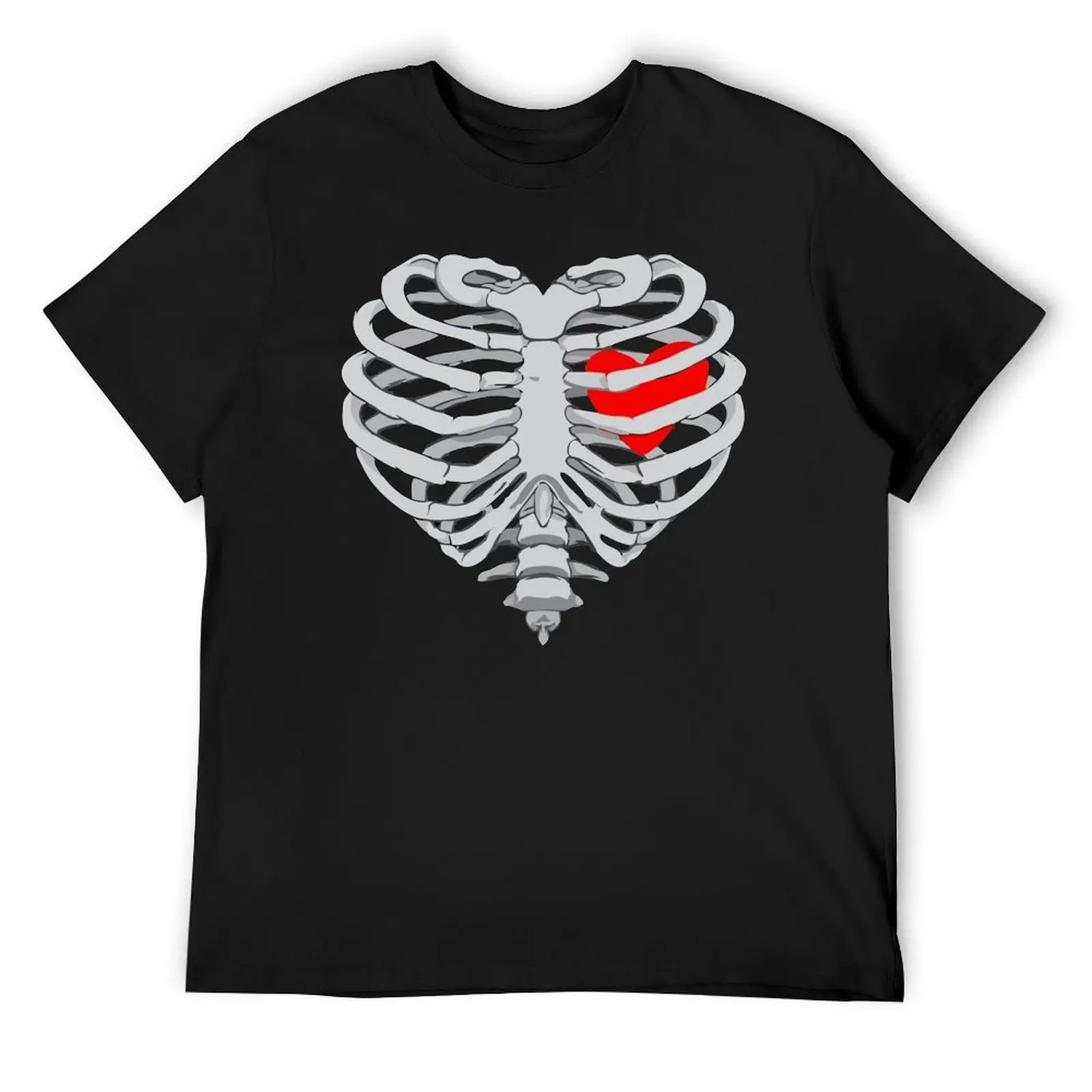 Melty Ribcage heart T-Shirt essential t shirt vintage clothes mens graphic t-shirts