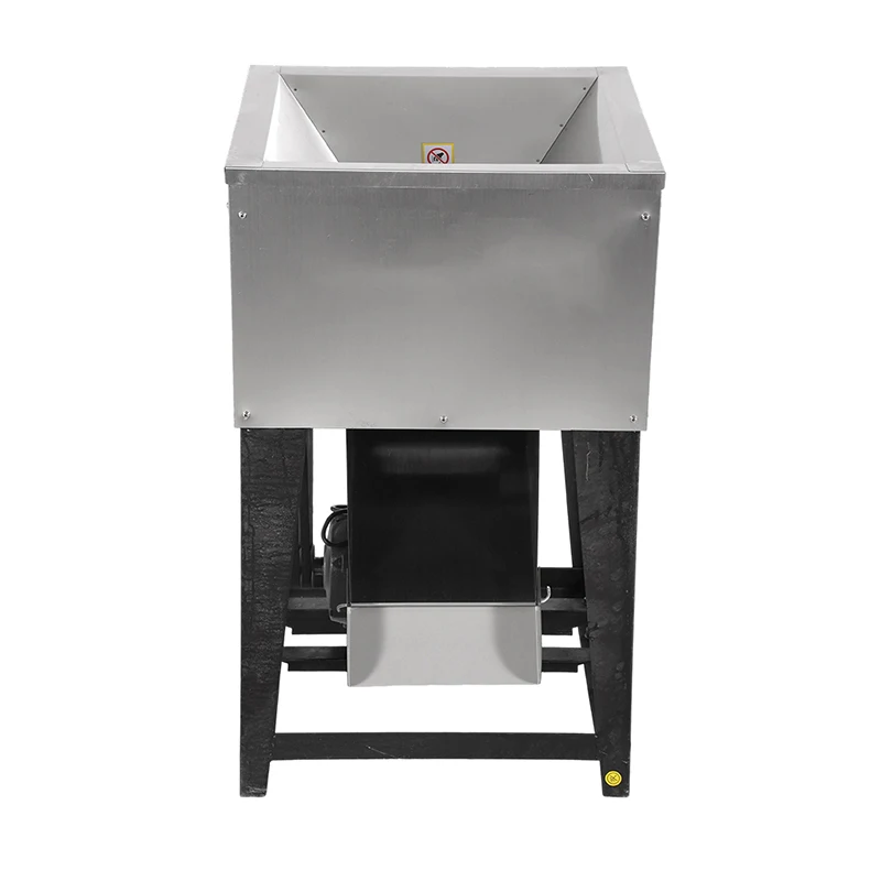 Machine de découpe automatique de blocs de poisson en conserve d'acier inoxydable