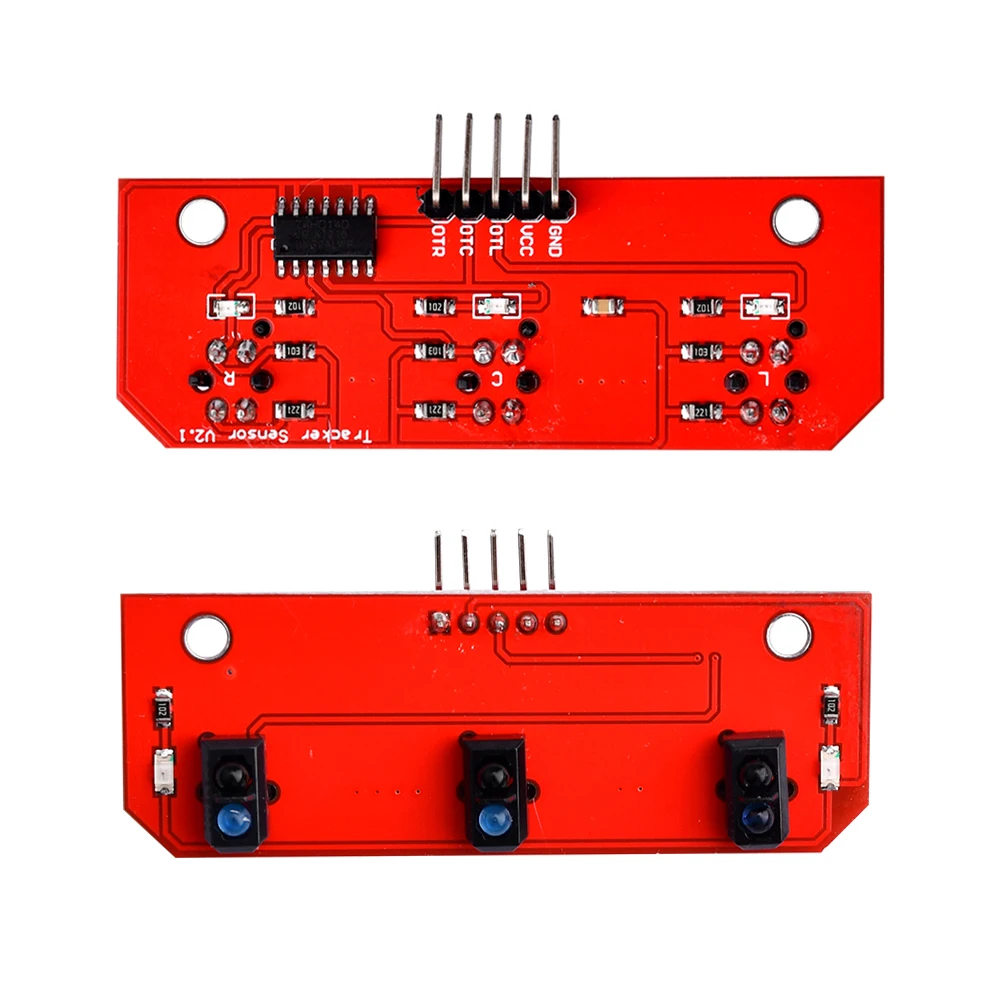 3-Way Tracking Module Line Finding Tracking Module Human Infrared Light Detection for Robot Production CTRT5000 For Arduino