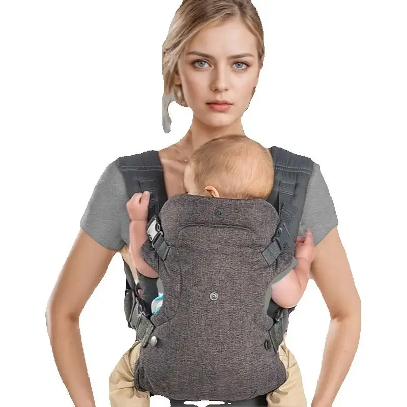 Versatile All Seasons Baby Carrier Sling - Multifunctional Shoulder Wrap with Four Carrying Methods Front And Back for Easy Use
