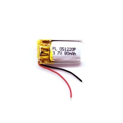 New 501220 Brown Polymer Lithium Battery 3D Bluetooth Headset 3.7V Glasses Built-in Charging Core Rechargeable Li-ion Cell Good