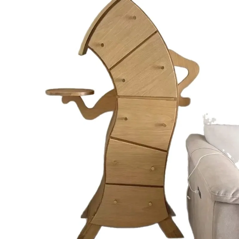 

Средневековый креативный комод из массива дерева, скандинавский шкаф для хранения вещей в спальне, американский шкаф-локер