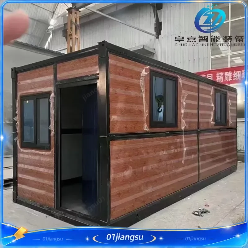 Durable Foldable Rapid Assembly Container House Modular Prefab Structure Temporary Accommodation Camping Cabin Portable