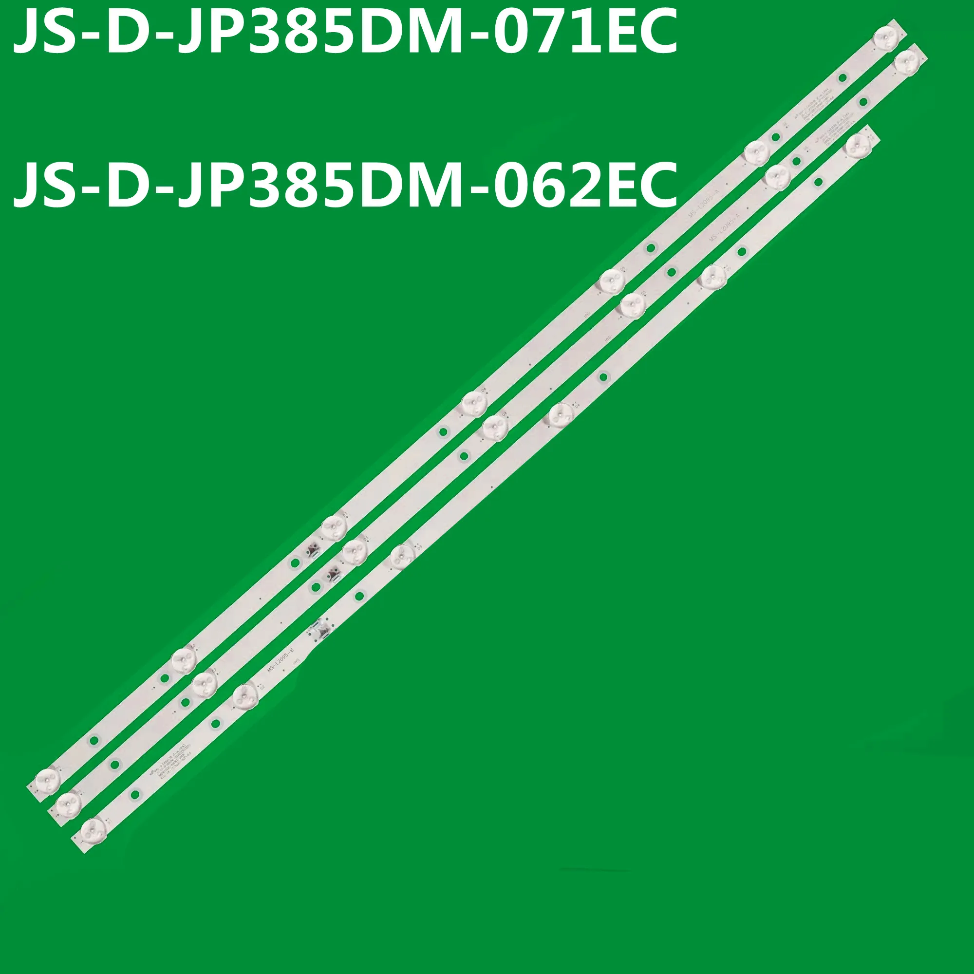 

10TV=30PCS LED Strip For 39S1A 39L1 39L3 MS-L2095-A/B JS-D-JP385DM-062EC JS-D-JP385DM-071EC 385DM1000/300MA-1B1N IP-LE411061